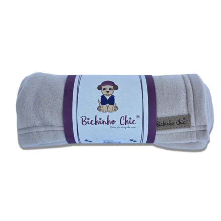Cobertor Basic Bichinho Chic Bege