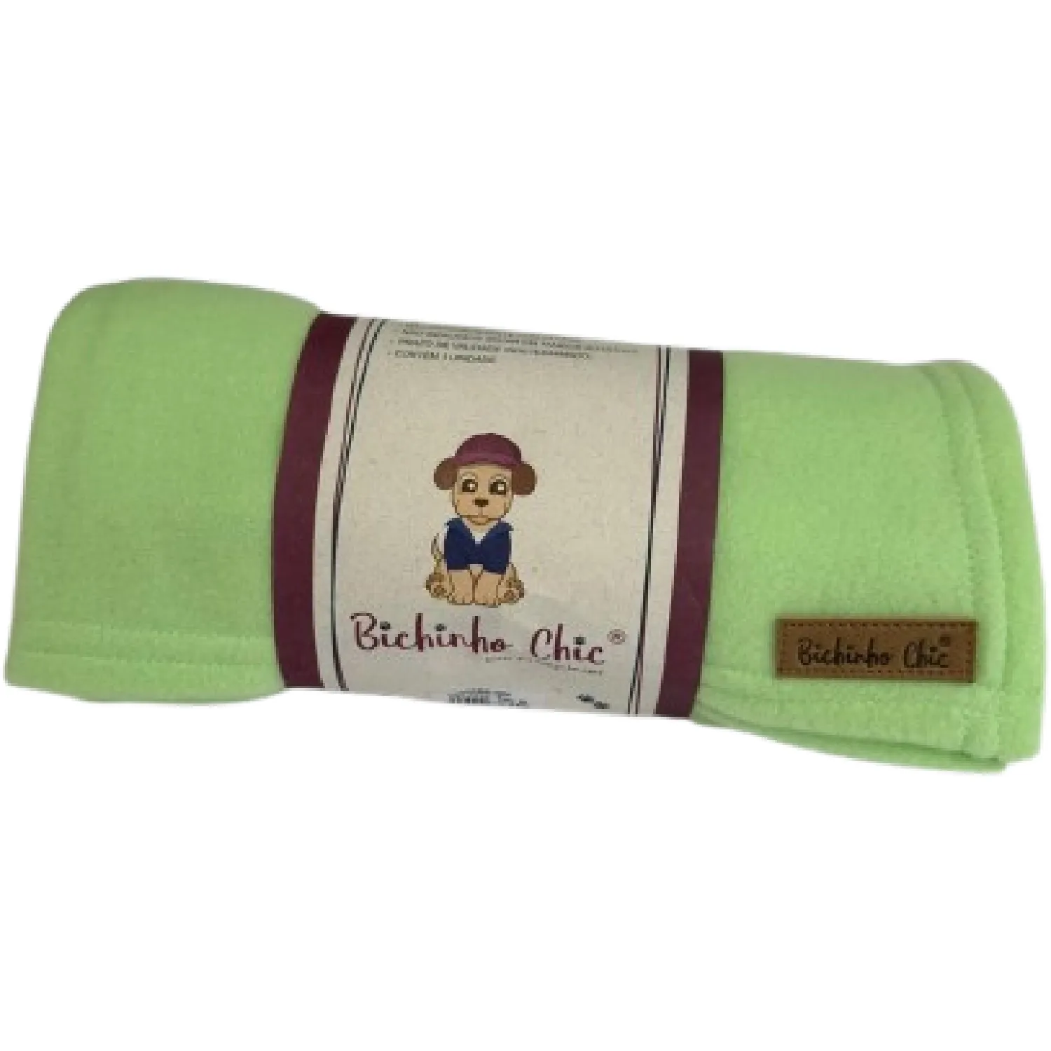 Cobertor Basic Bichinho Chic Verde