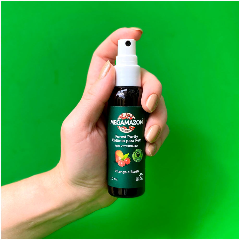 Colônia Body Splash Forest Purity Megamazon Pitanga e Buriti Pet Society - Imagem 4