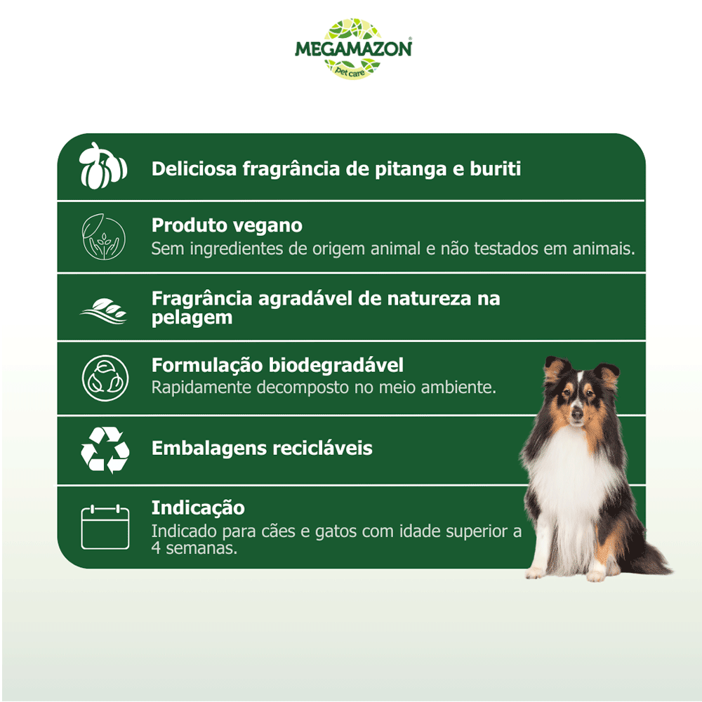 Colônia Body Splash Forest Purity Megamazon Pitanga e Buriti Pet Society - Imagem 3