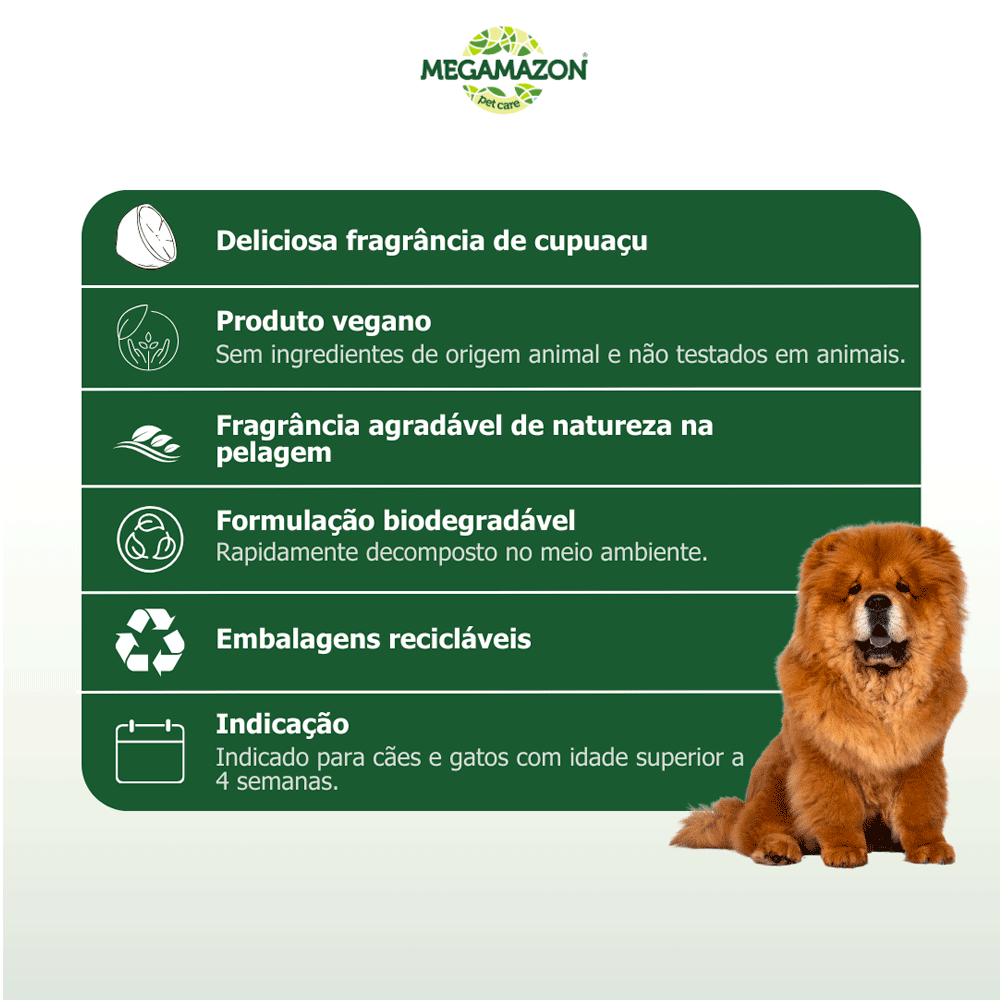 Colônia Body Splash Forest Soul Megamazon Cupuaçu Pet Society - Imagem 3