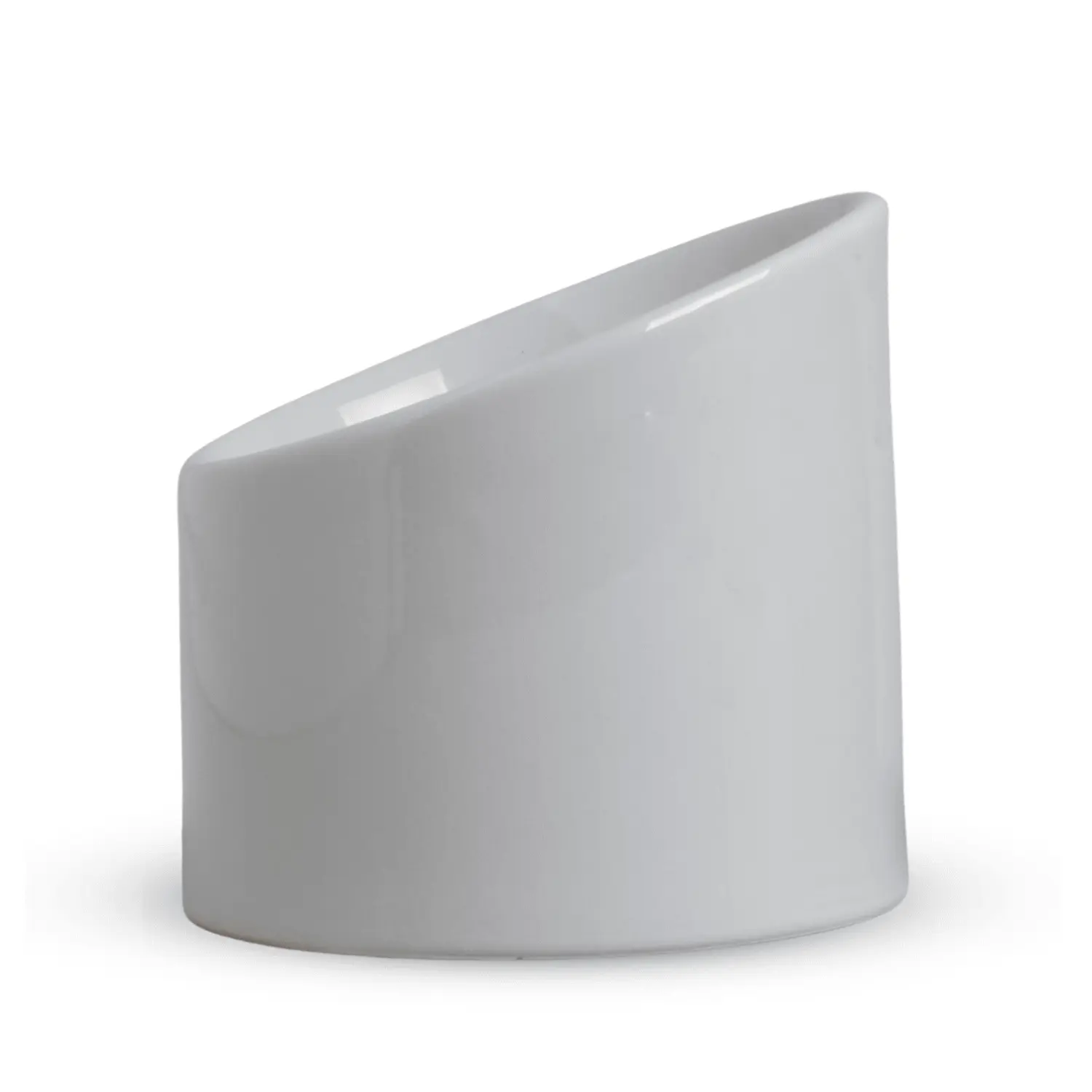 Comedouro Porcelana Alto Postura Correta Branco - Imagem 3