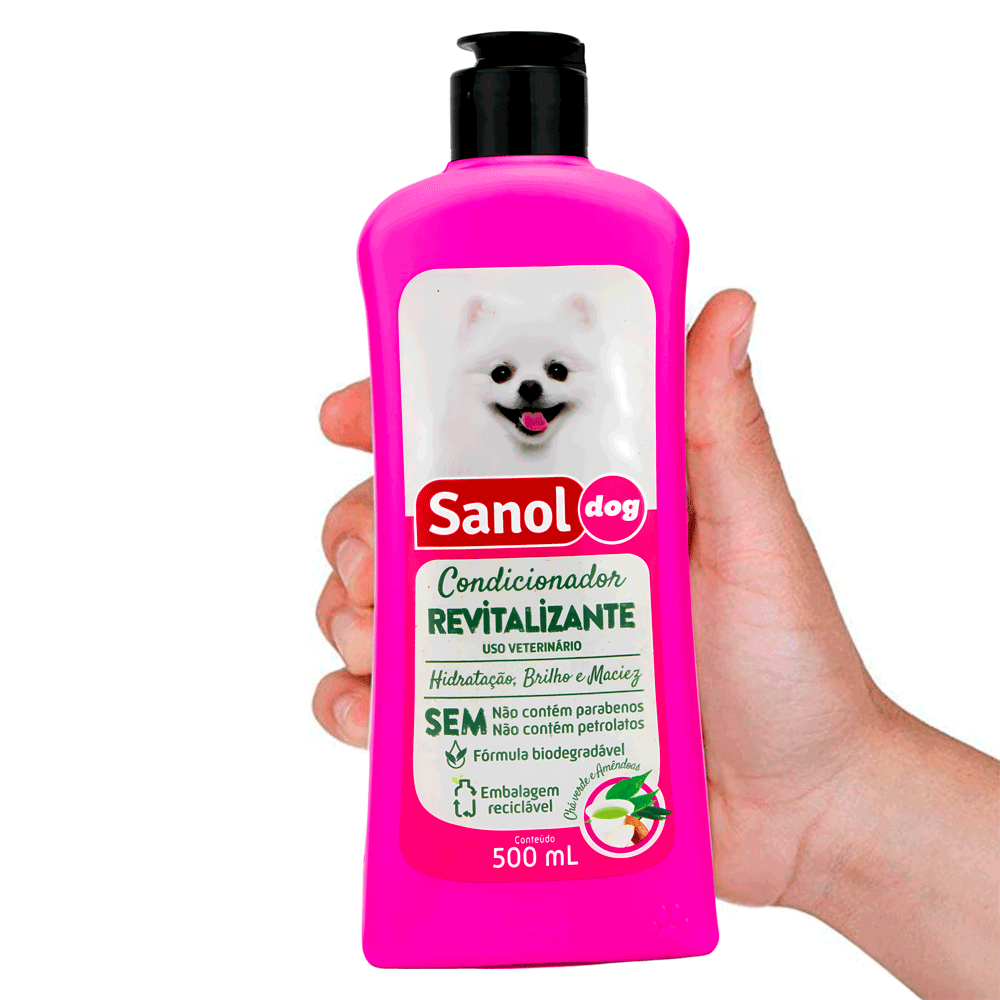 Condicionador Revitalizante para Cães Sanol - Imagem 4