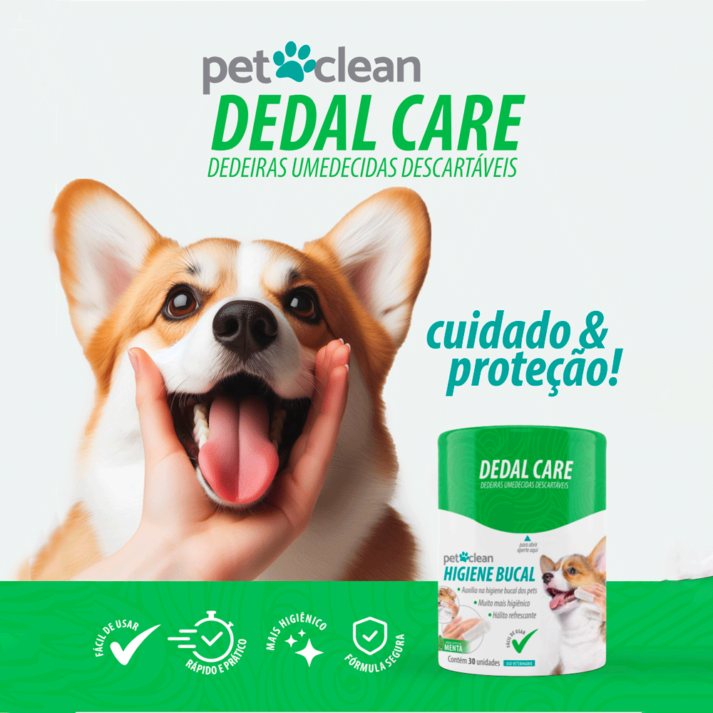 Dedal Care Higiene Bucal Pet Clean - Imagem 2