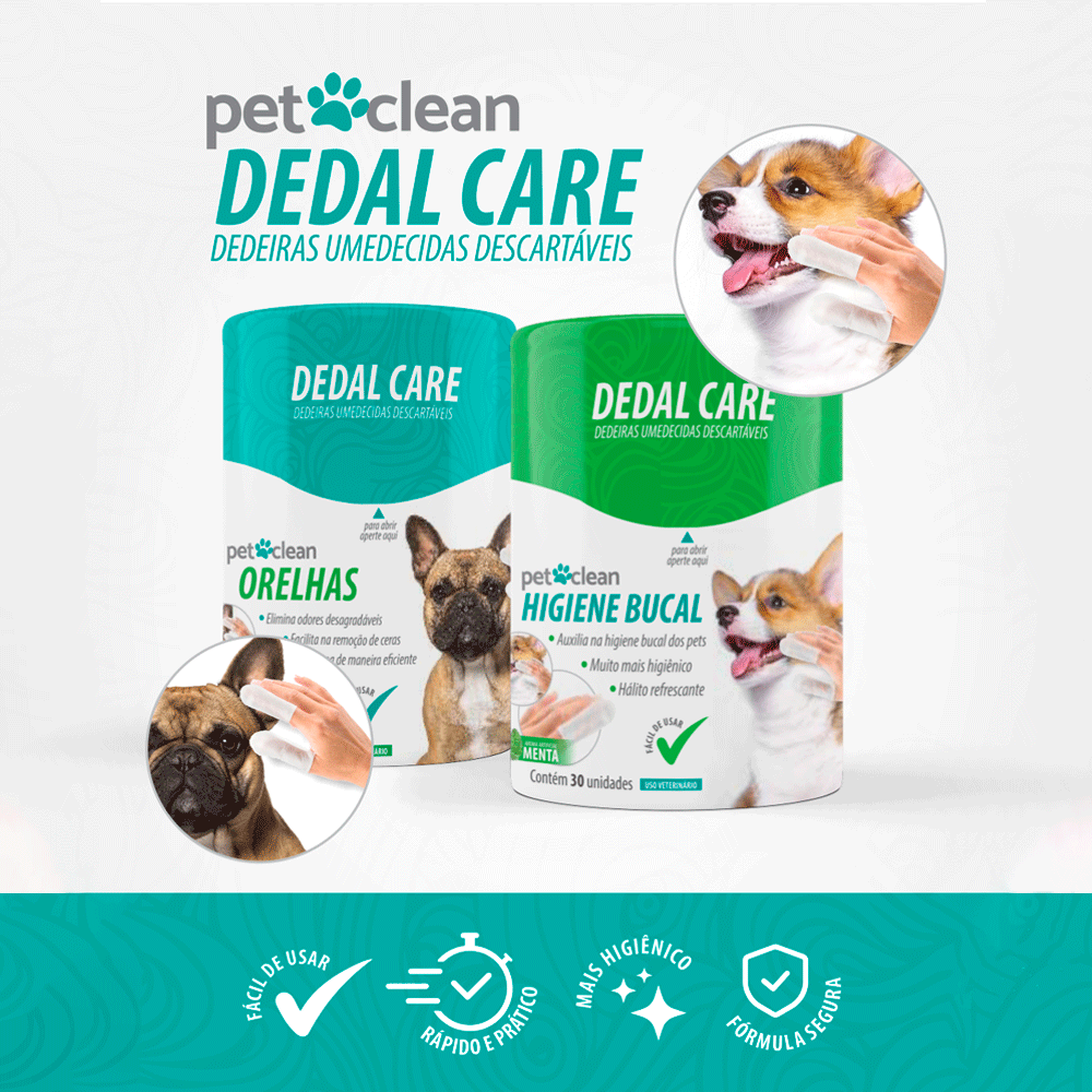 Dedal Care Higiene Bucal Pet Clean - Imagem 3