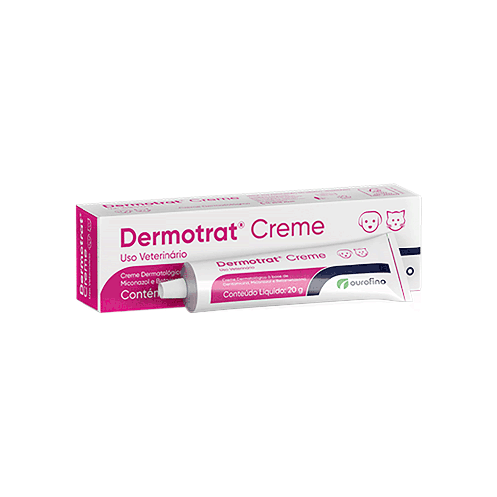 Dermotrat Creme para Cães e Gatos