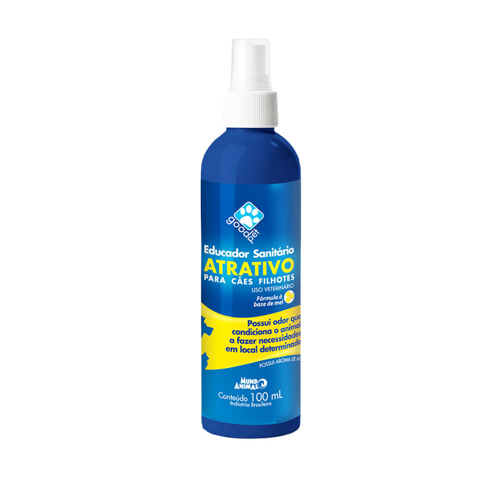Educador Sanitário Atrativo Spray Good Pet Mundo Animal