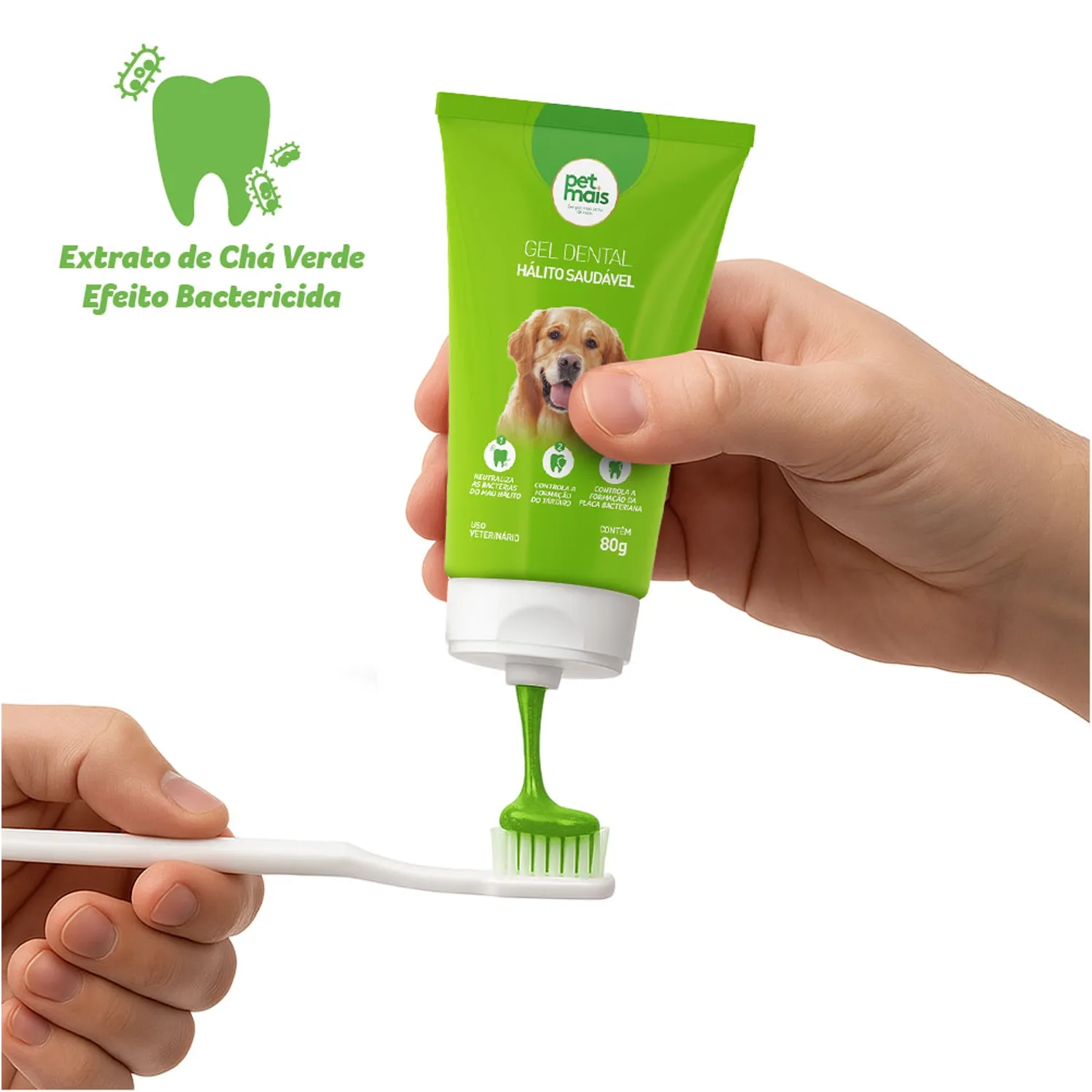Gel Dental Petmais Hálito Saudável - Imagem 3