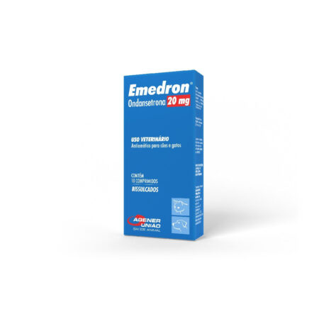 Emedron 20mg Antiemético para Cães e Gatos