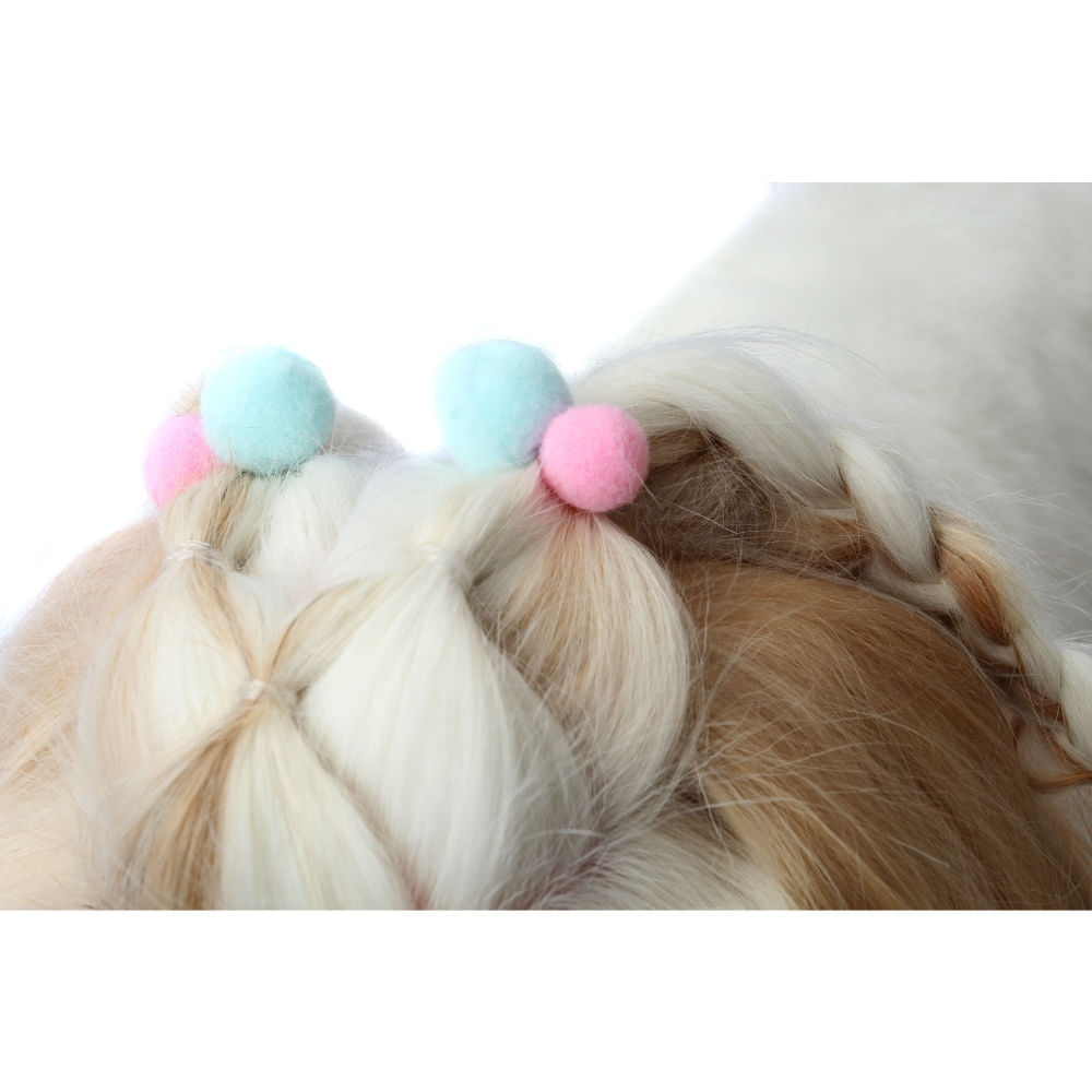 Enfeite Pom Pom para Cães Bichinho Chic - Imagem 10