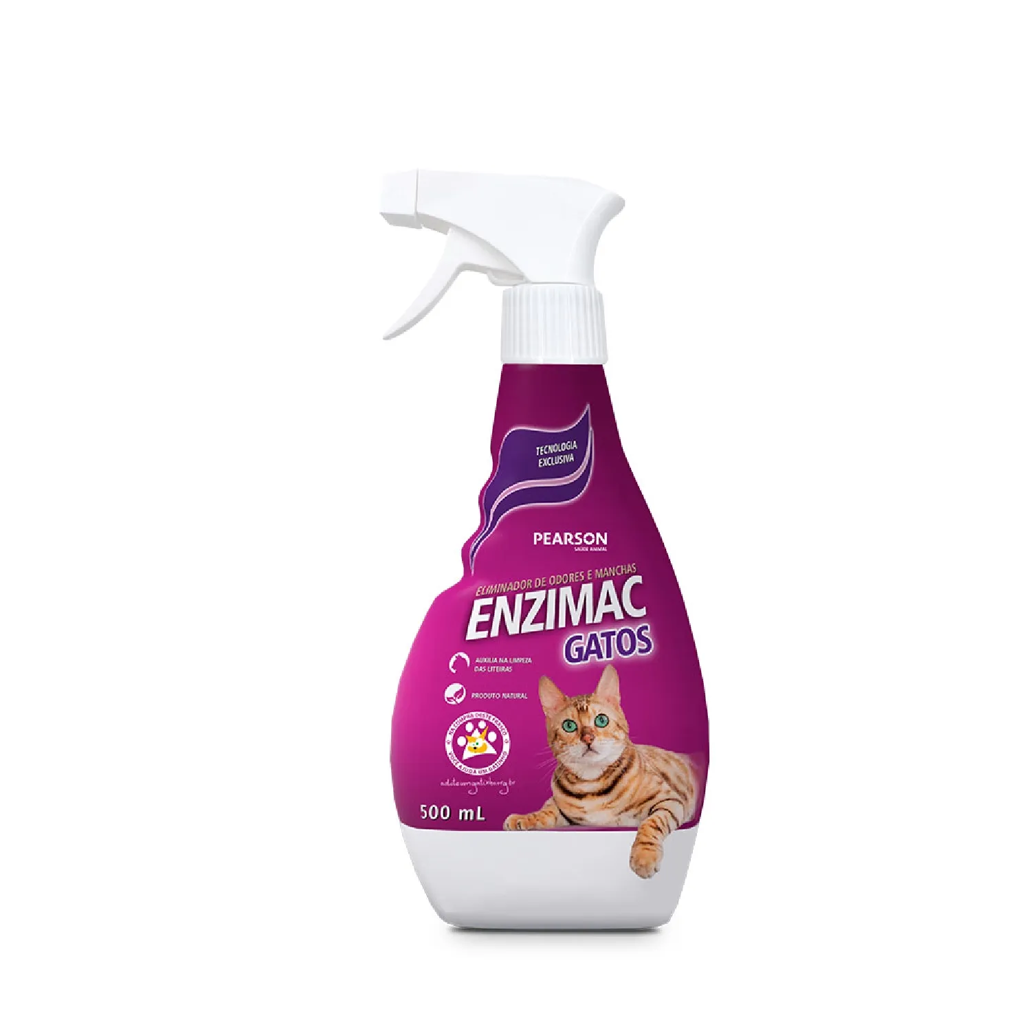Eliminador de Odores e Manchas Enzimac Gatos - Imagem 2