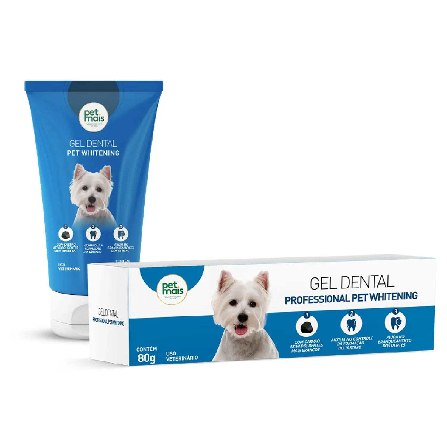 Gel Dental Pet Whitening Branqueador Petmais - Imagem 4