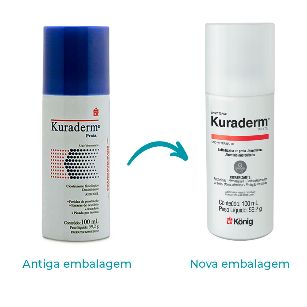 Kuraderm Prata Spray Cicatrizante - Imagem 2
