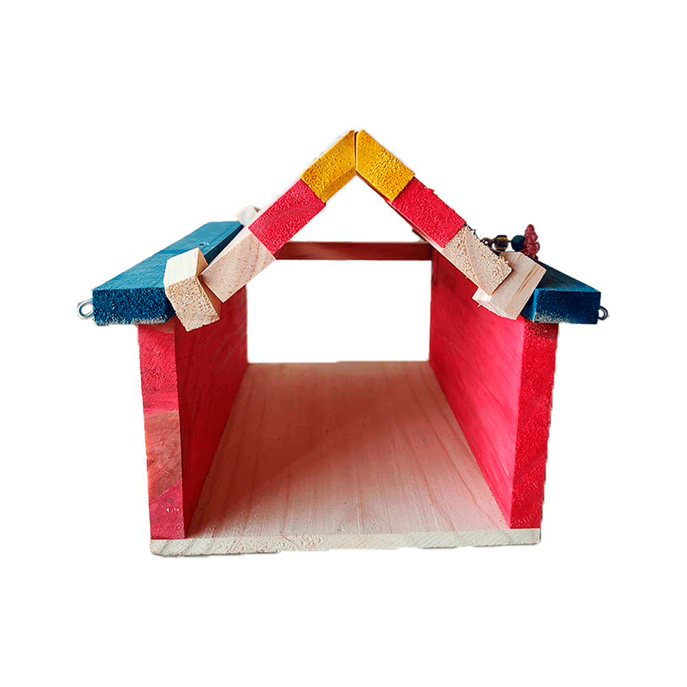 Casinha Roedores Real Brinquedos Pet
