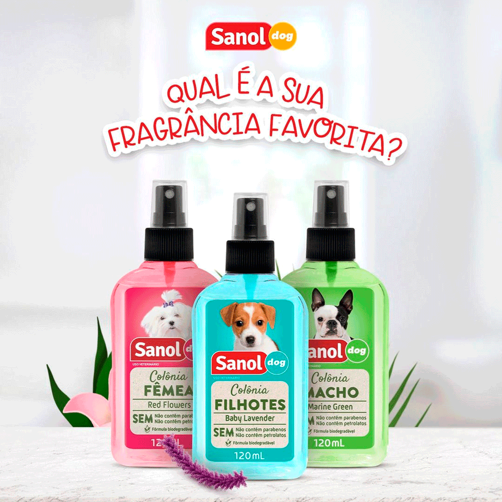 Colônia Macho Marine Green Sanol Dog - Imagem 10