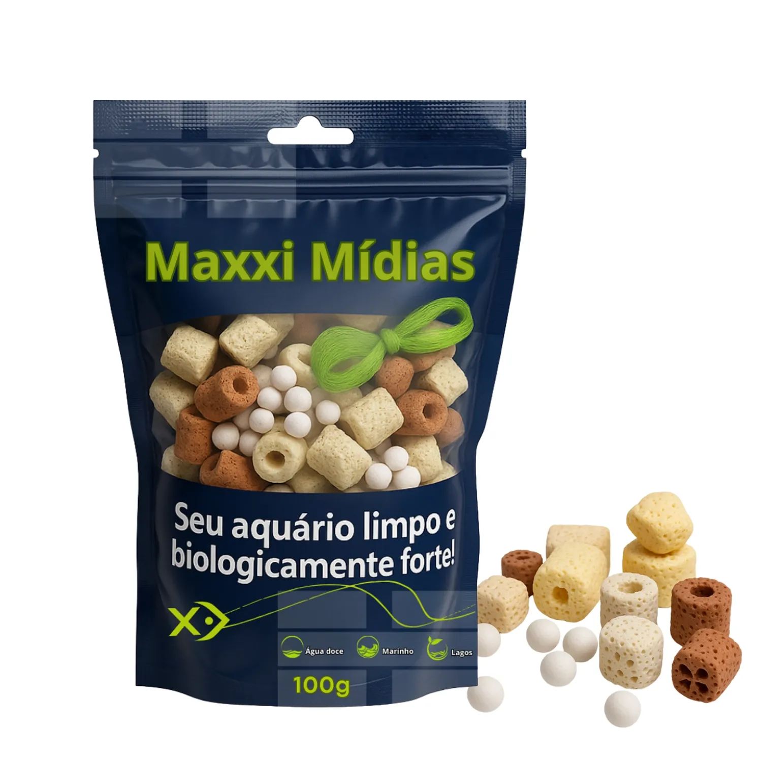 Maxxi Midiasete para Aquário 50L