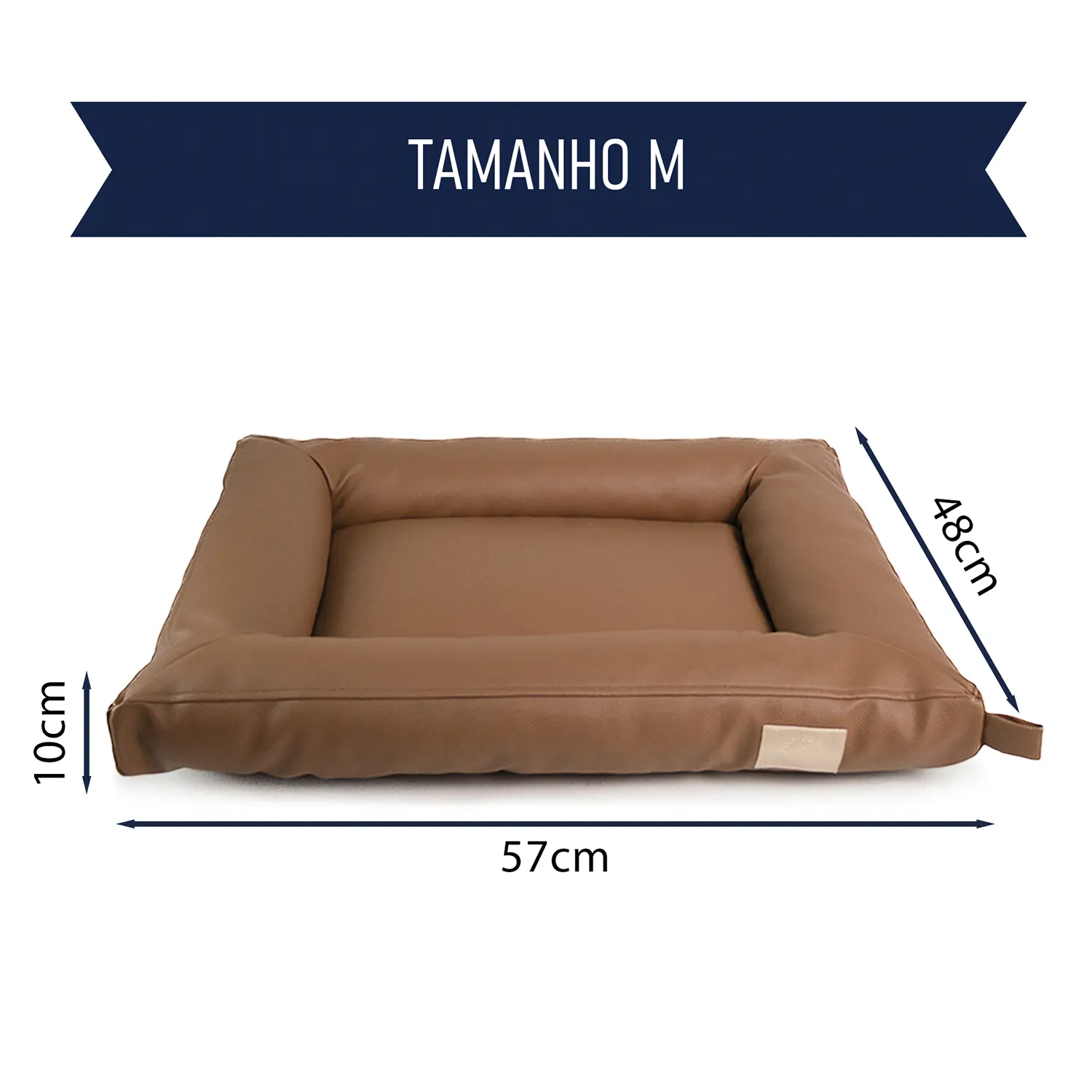 Cama Flat Cordoba Fábrica Pet Marrom - Imagem 19