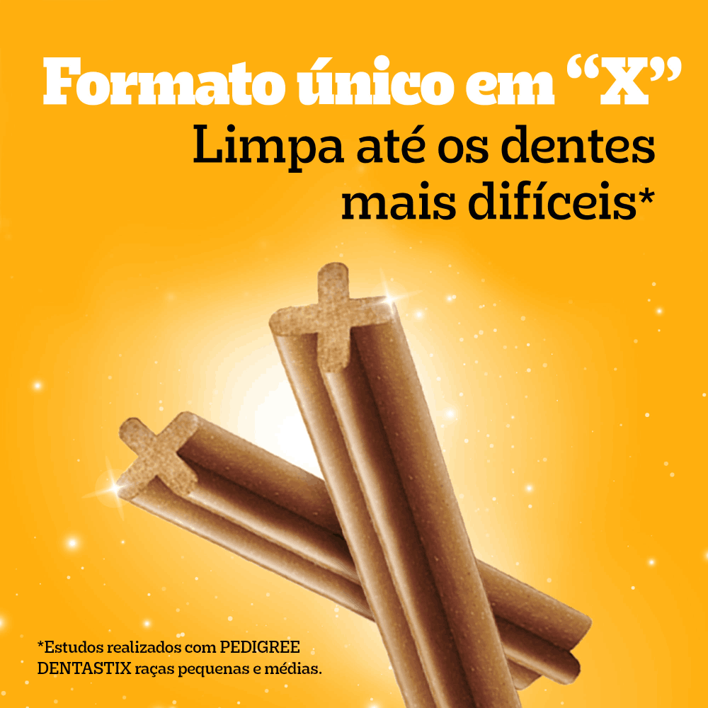 Petisco Pedigree Dentastix Cuidado Oral Cães Adultos Raças Médias - Imagem 17