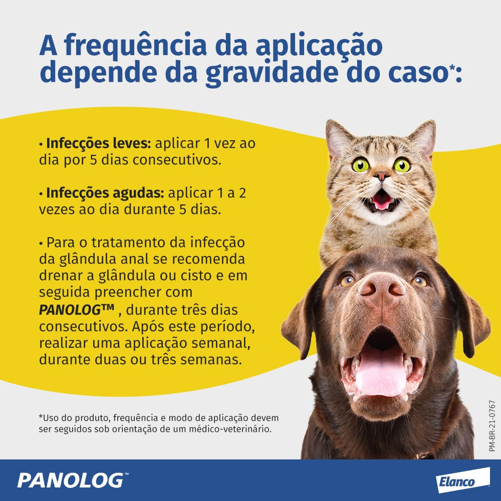 Panolog Pomada Dermatológica para Cães e Gatos - Imagem 5