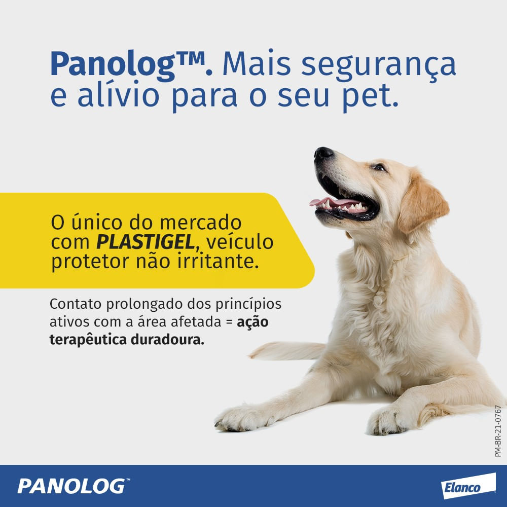 Panolog Pomada Dermatológica para Cães e Gatos - Imagem 4