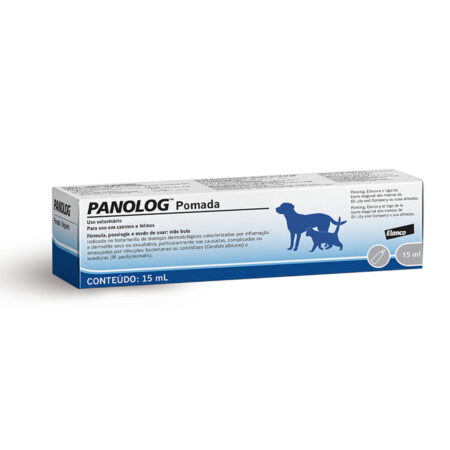 Panolog Pomada Dermatológica para Cães e Gatos