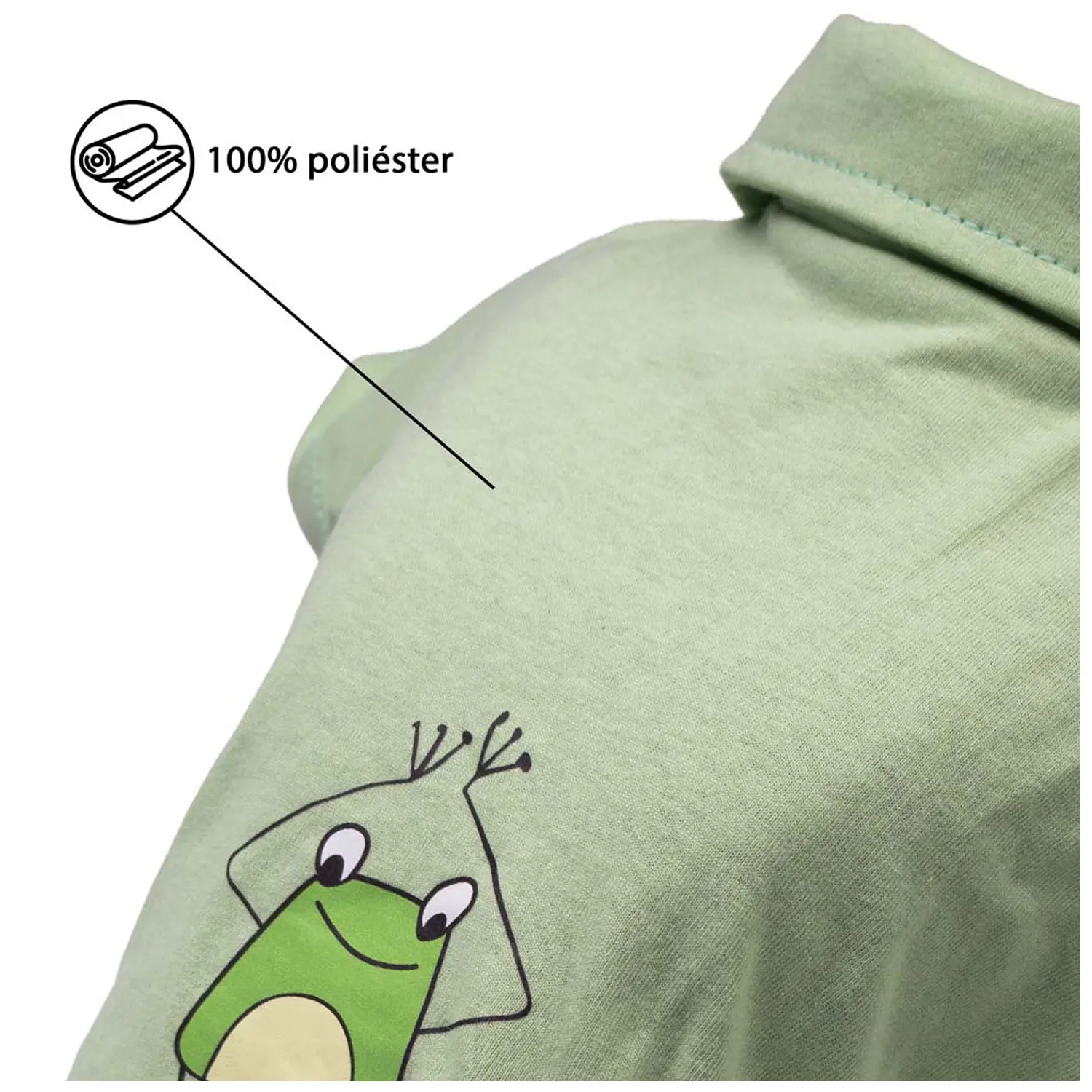 Polo Malha Sapo Verde Fábrica Pet - Imagem 12