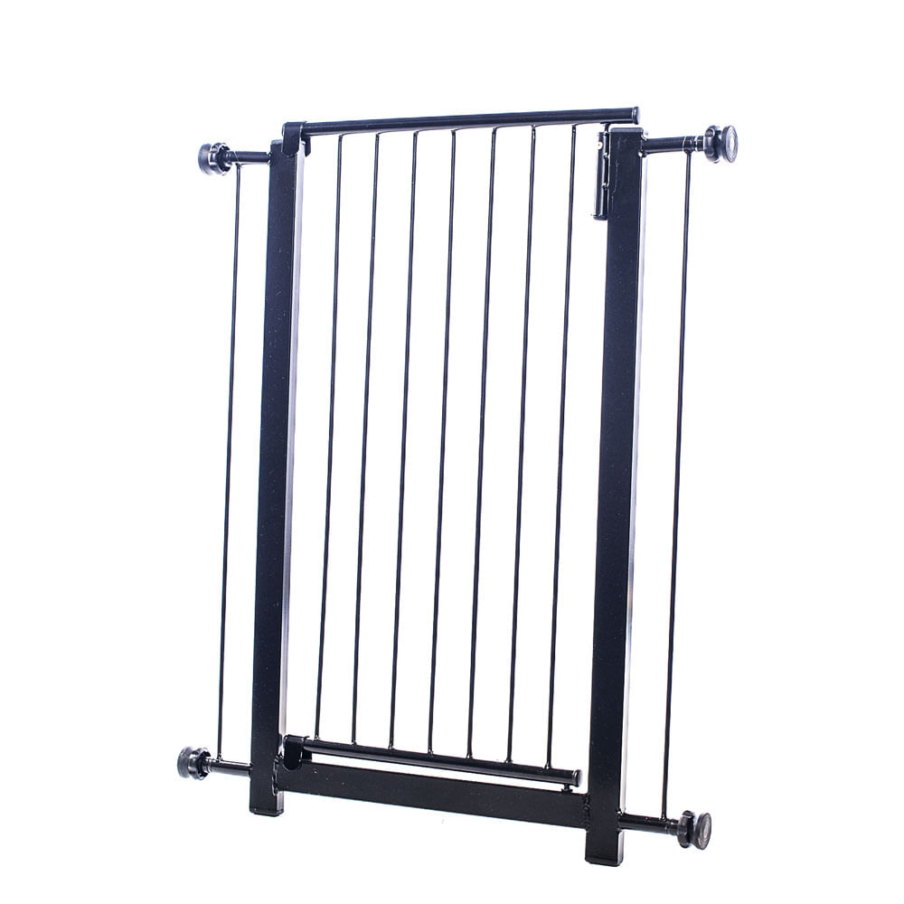 Portão Clássico Grade Porta NF Pet Preto 70cm - Imagem 2