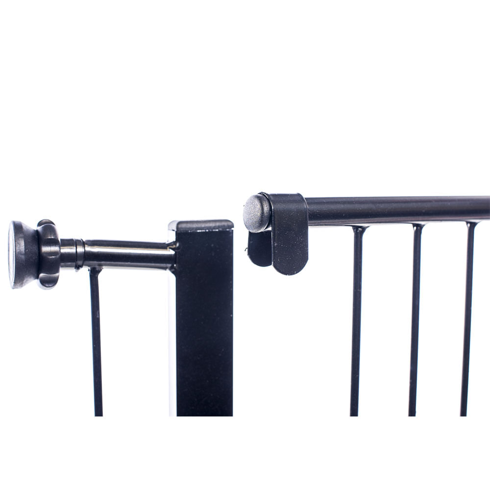 Portão Clássico Grade Porta NF Pet Preto 70cm - Imagem 4