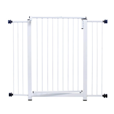 Portão Clássico Maxi Plus Grade Porta NF Pet Branco 1M