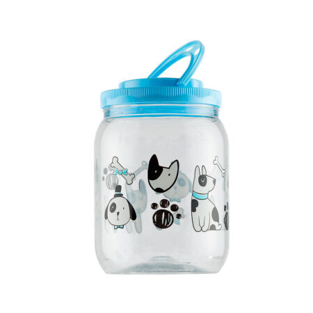 Pote Plástico Dog Bandeirante Azul