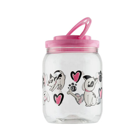 Pote Plástico Dog Bandeirante Rosa
