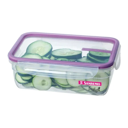 Pote Hermético com Trava Sanremo Roxo
