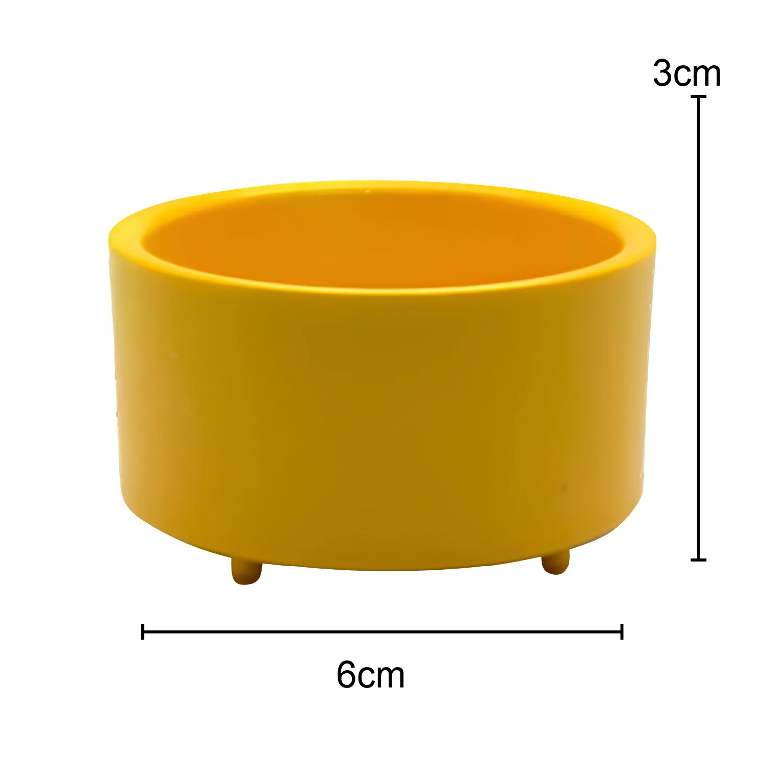 Pote para Farinhada Animalíssimo Amarelo - Imagem 2