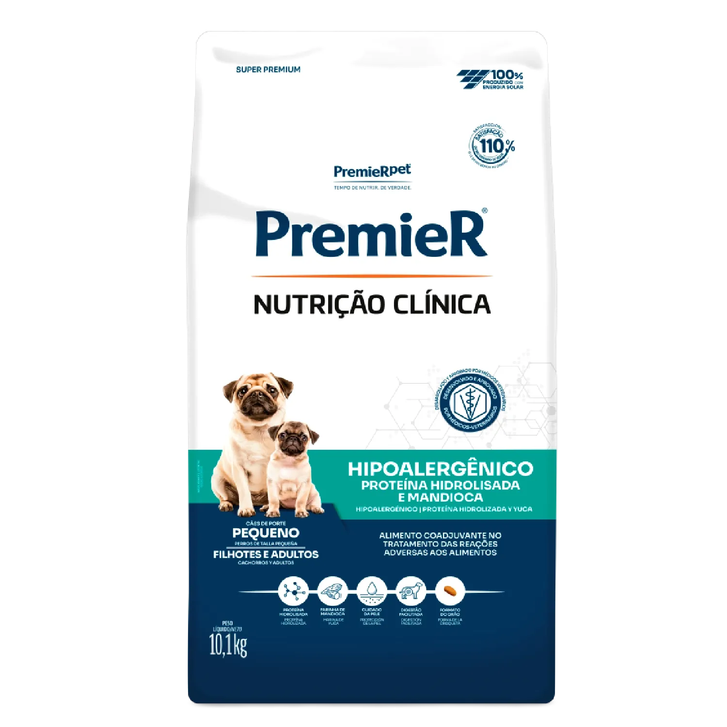 Ração Premier Nutrição Clínica Hipoalergênico Cães Raças Pequenas Proteína Hidrolisada - Imagem 4