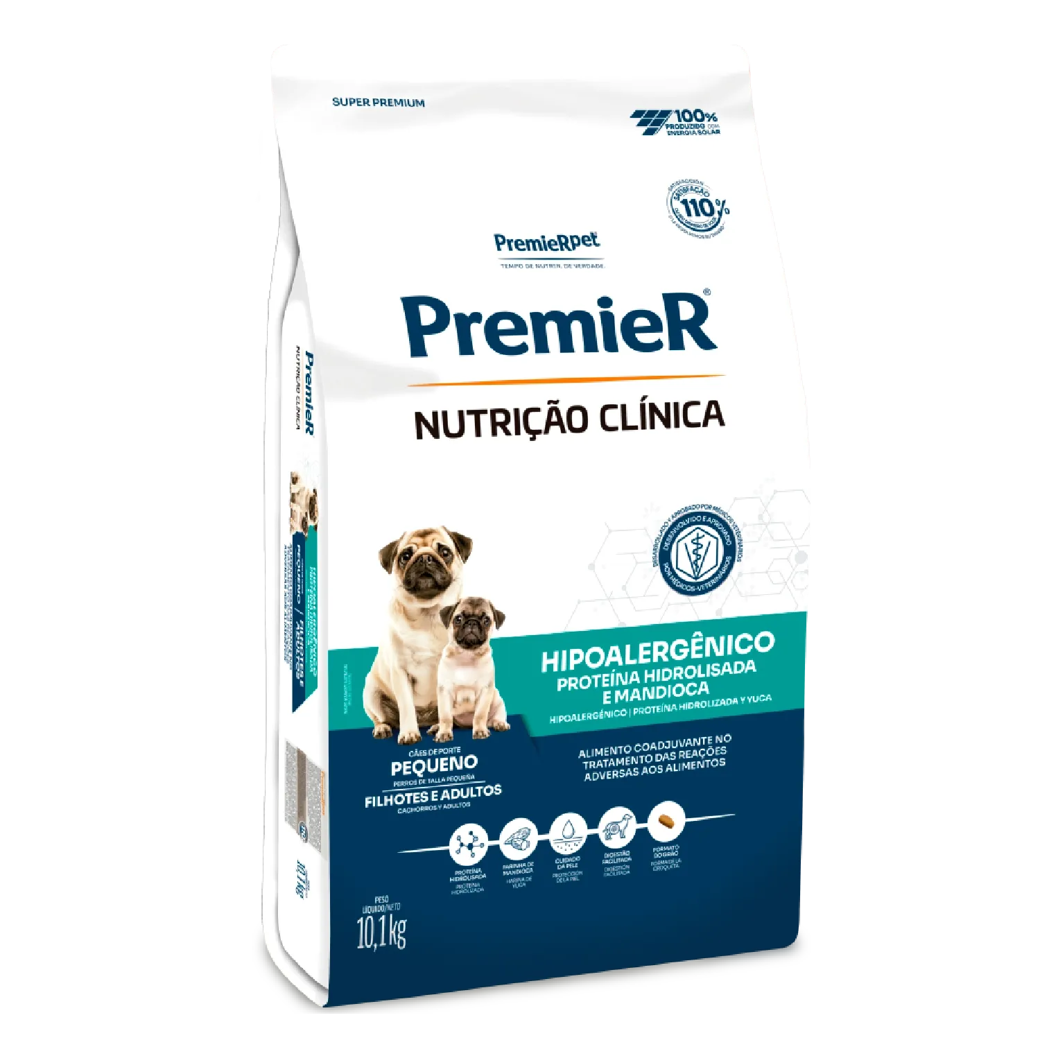 Ração Premier Nutrição Clínica Hipoalergênico Cães Raças Pequenas Proteína Hidrolisada - Imagem 5