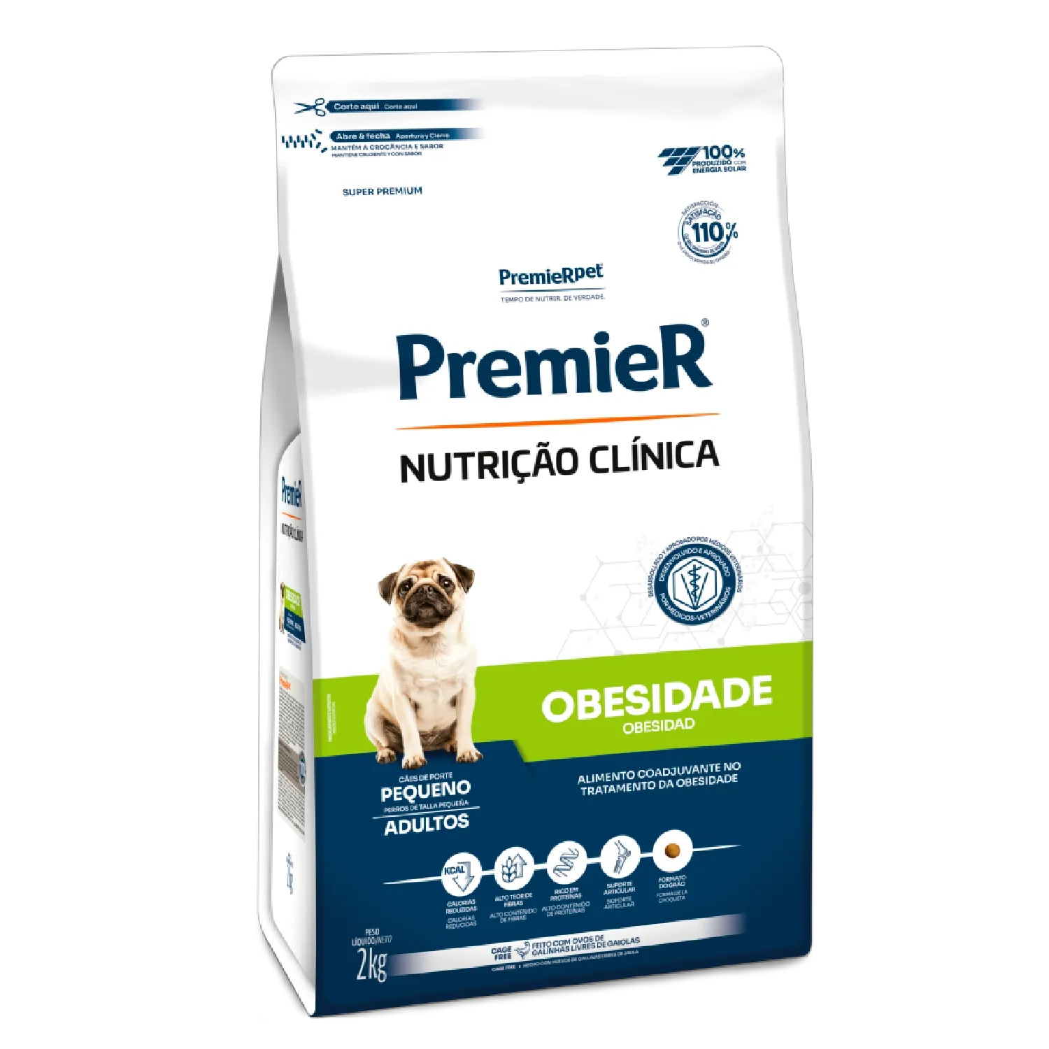 Ração Premier Nutrição Clínica Obesidade Cães Adultos Pequeno Porte - Imagem 2