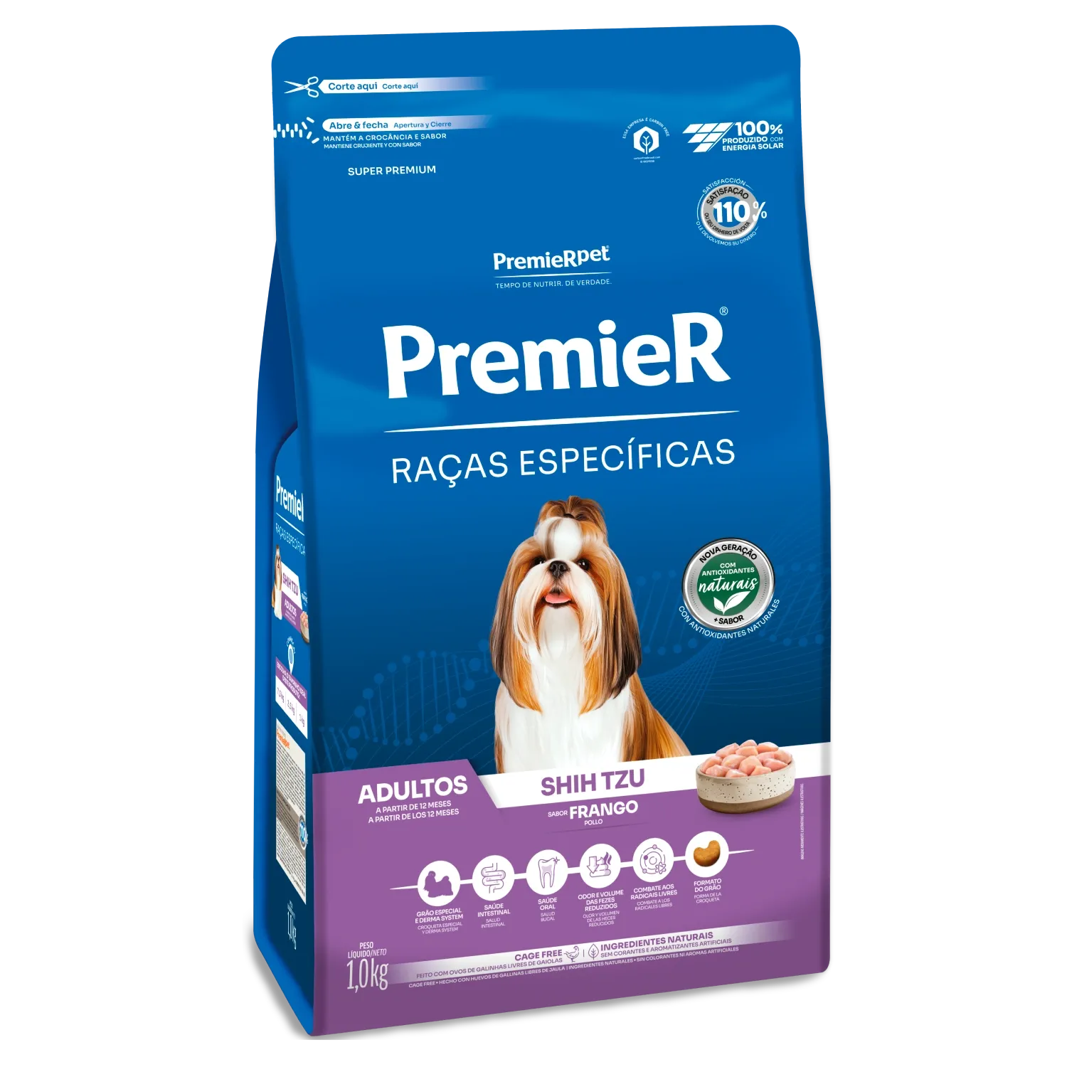 Ração Premier Raças Específicas Shih Tzu Adultos Frango - Imagem 2