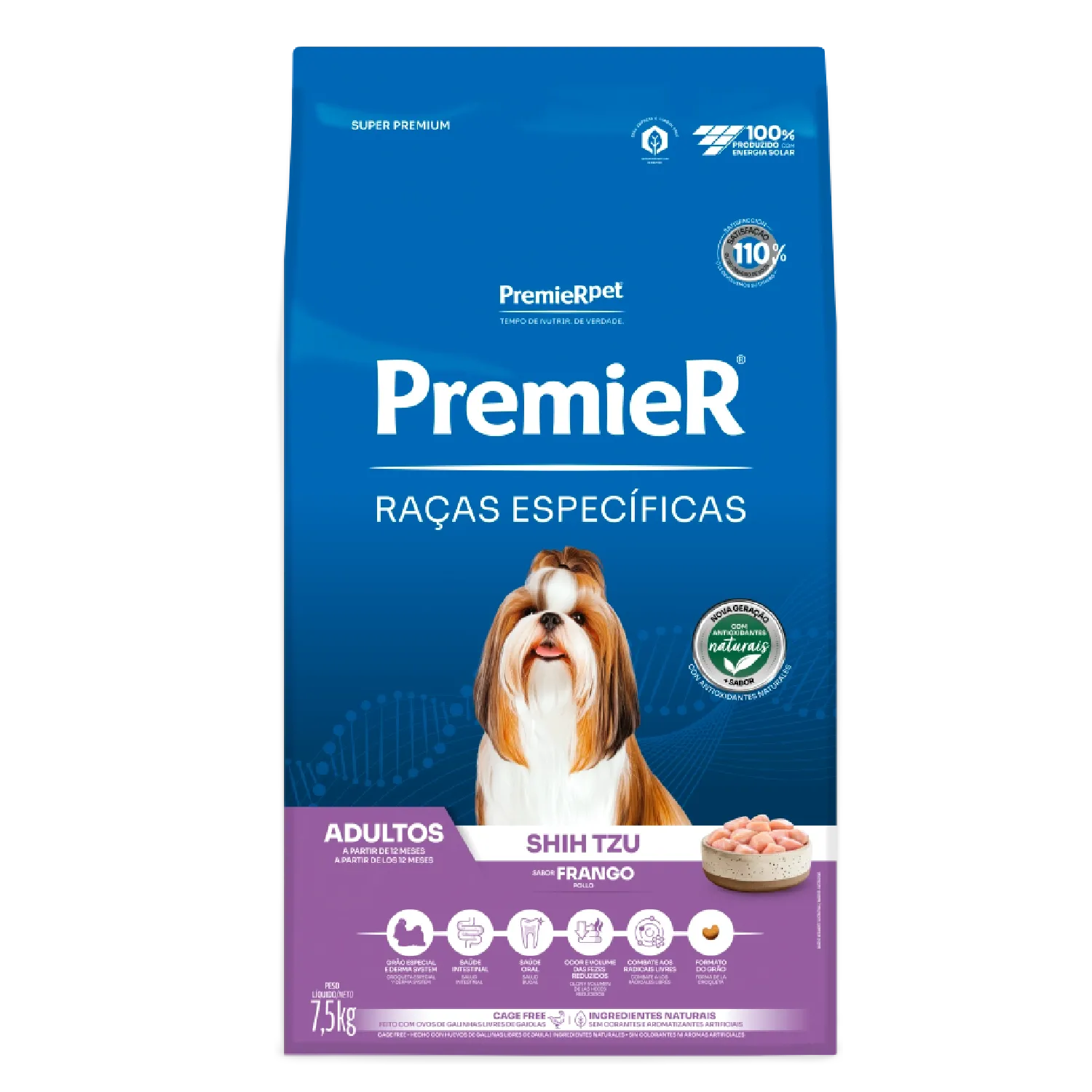 Ração Premier Raças Específicas Shih Tzu Adultos Frango - Imagem 7