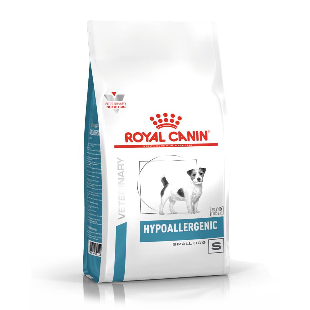 Ração Royal Canin Veterinary Diet Hypoallergenic Small Dog para Cães Pequenos com Sensibilidades Alimentares