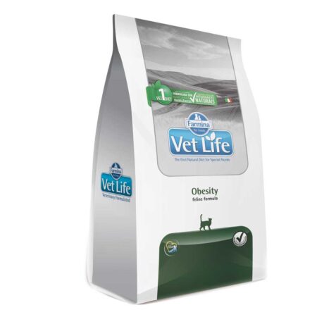 Ração Vet Life Natural Feline Obesity