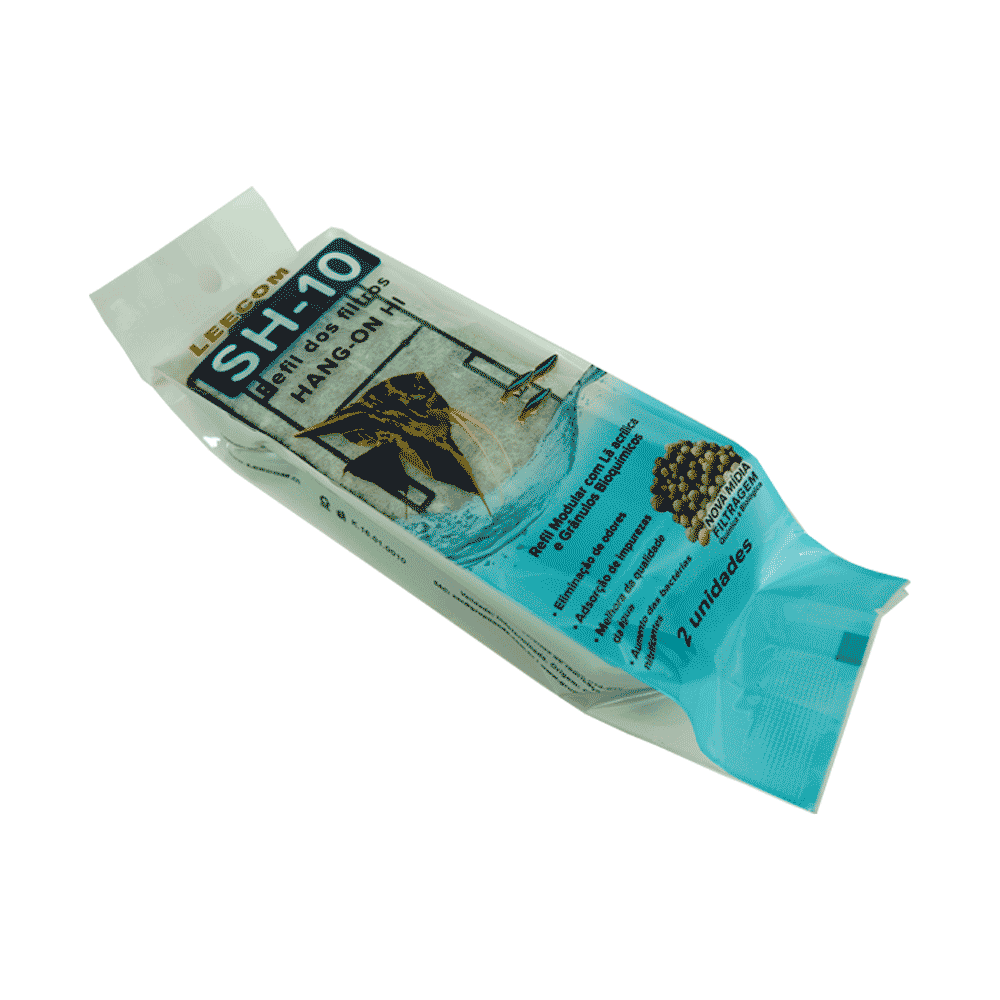 Refil Filtro Externo Leecom Carvão - Imagem 2