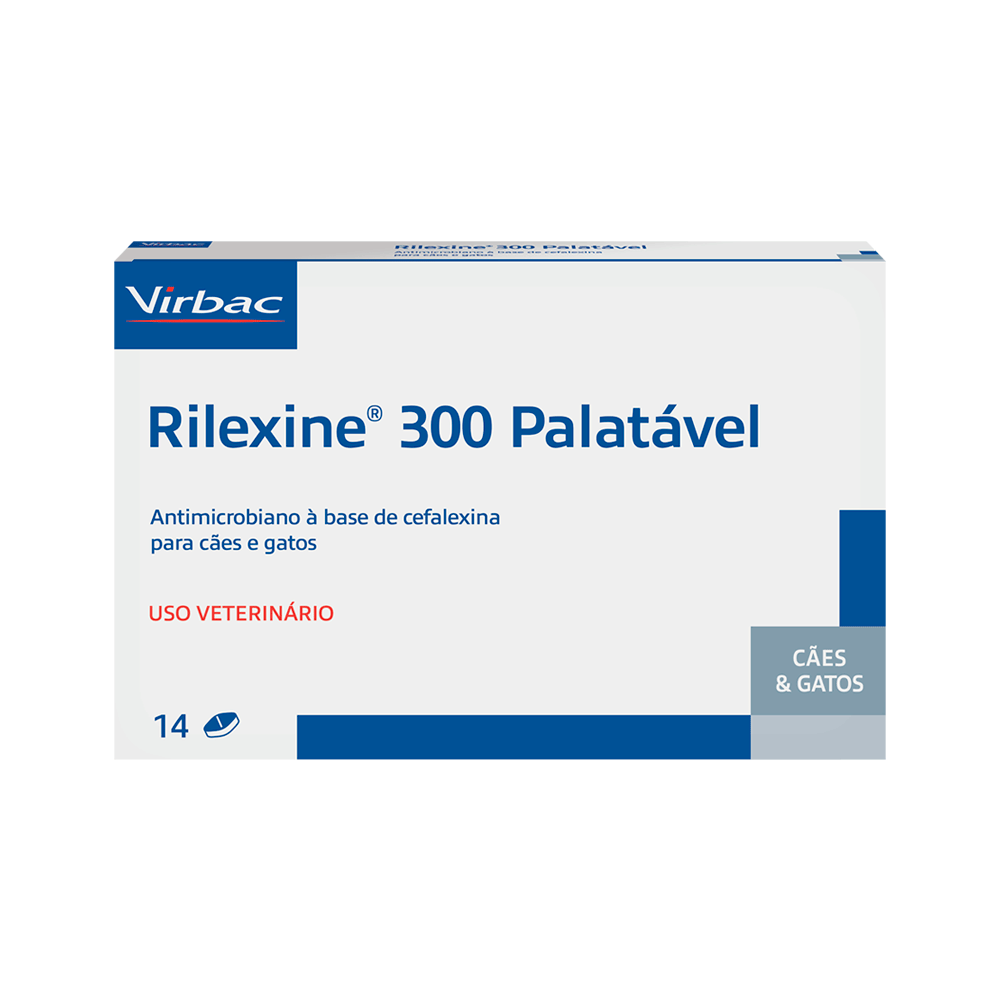 Rilexine 300mg Antimicrobiano para Cães e Gatos - Imagem 2