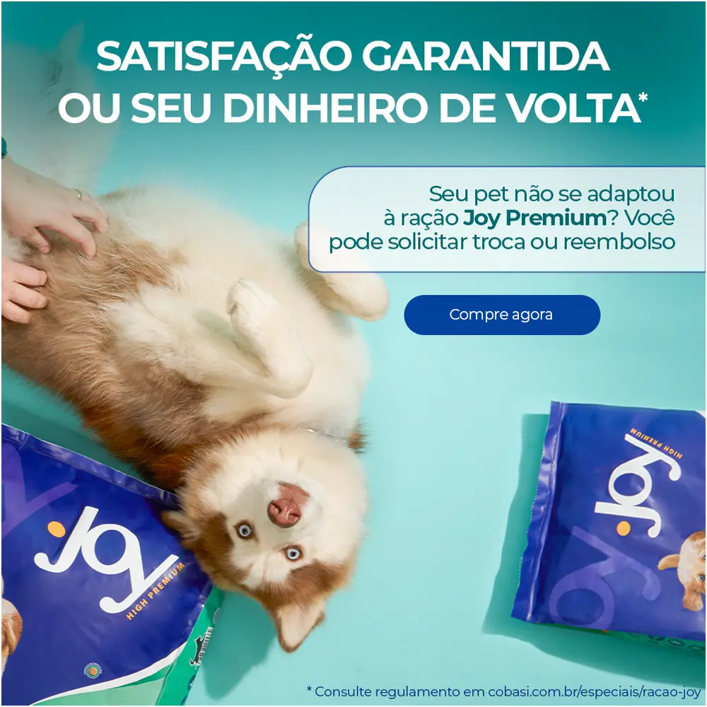 Ração Joy High Premium Cães Adultos Raças Médias e Grandes Frango e Carne - Imagem 22