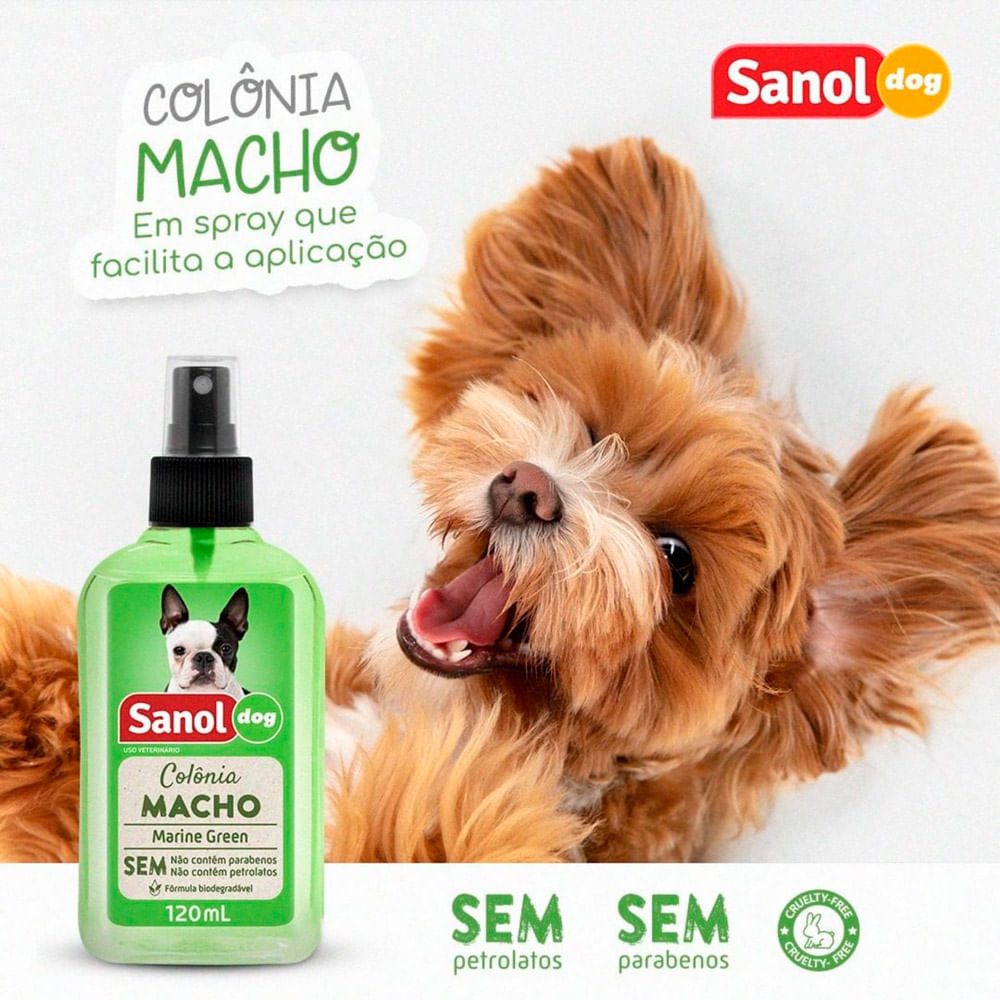 Colônia Macho Marine Green Sanol Dog - Imagem 5