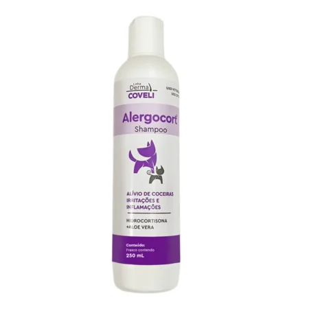 Shampoo Alergocort Cães e Gatos Coveli