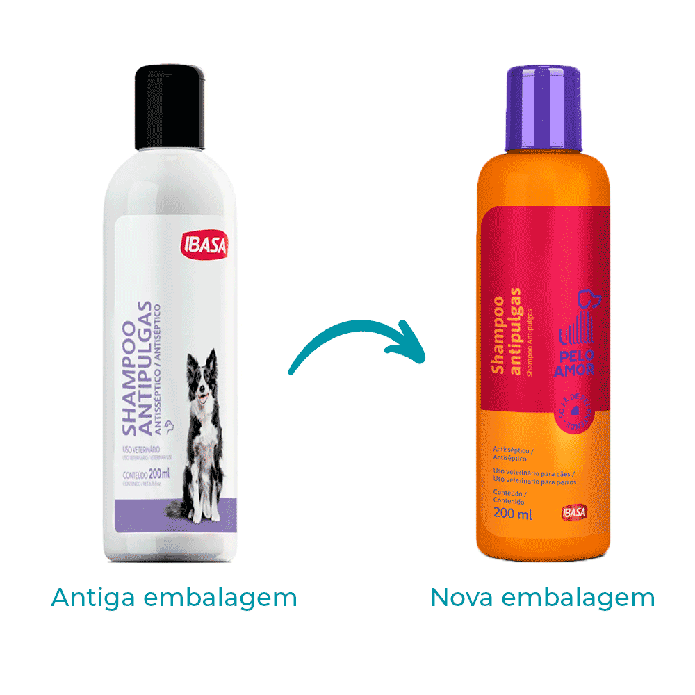 Shampoo Antipulgas para Cães Ibasa - Imagem 2