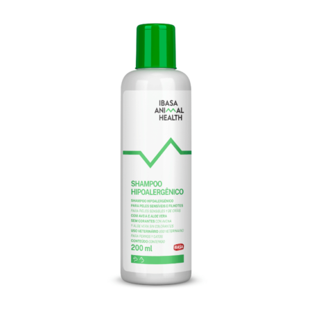 Shampoo Hipoalergênico Peles Sensíveis e Filhotes Ibasa