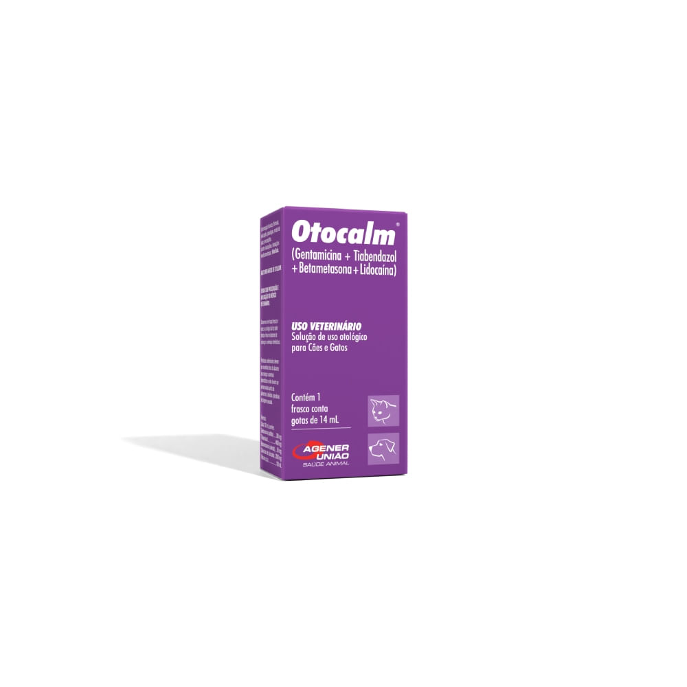 Otocalm Solução Otológica Cães e Gatos