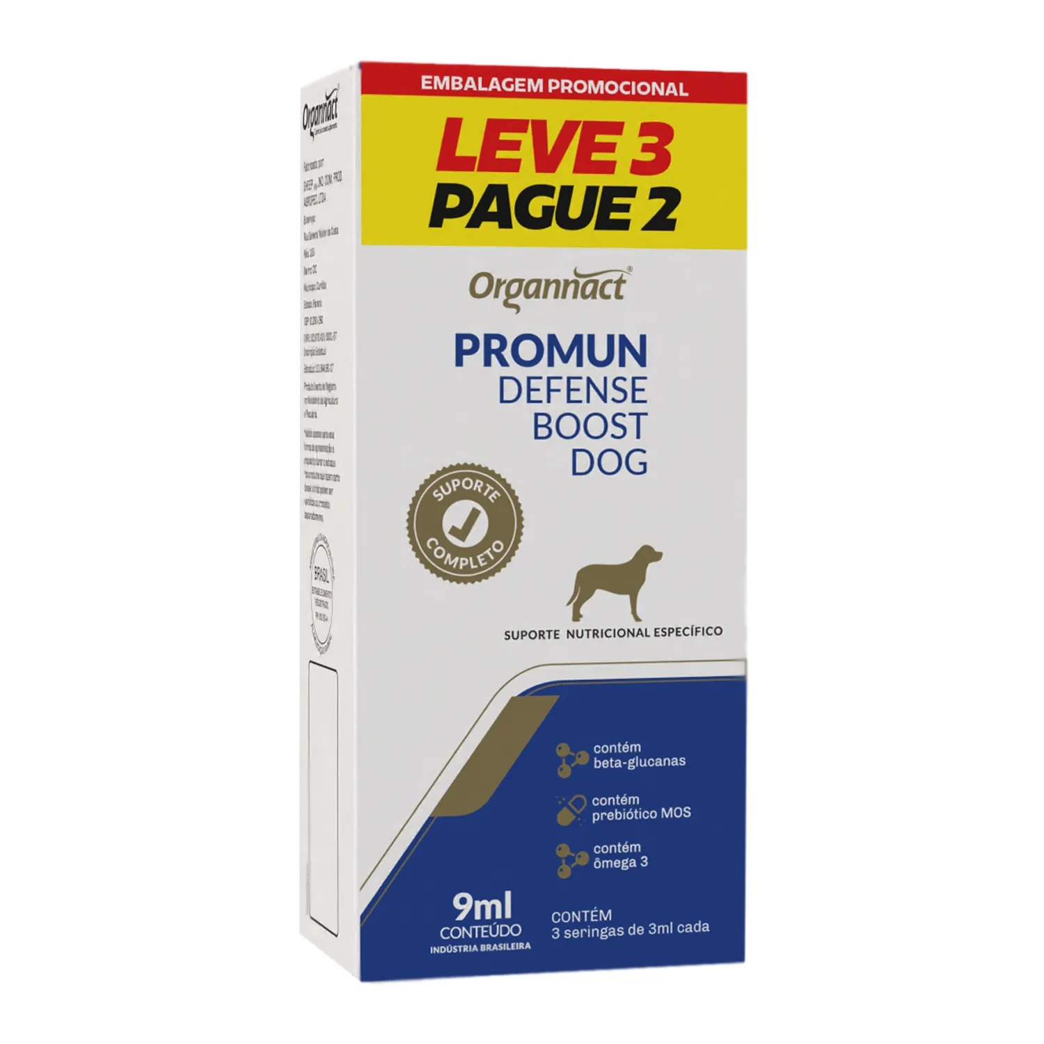 Suplemento Promun Defense Boost Dog Organnact - Imagem 2