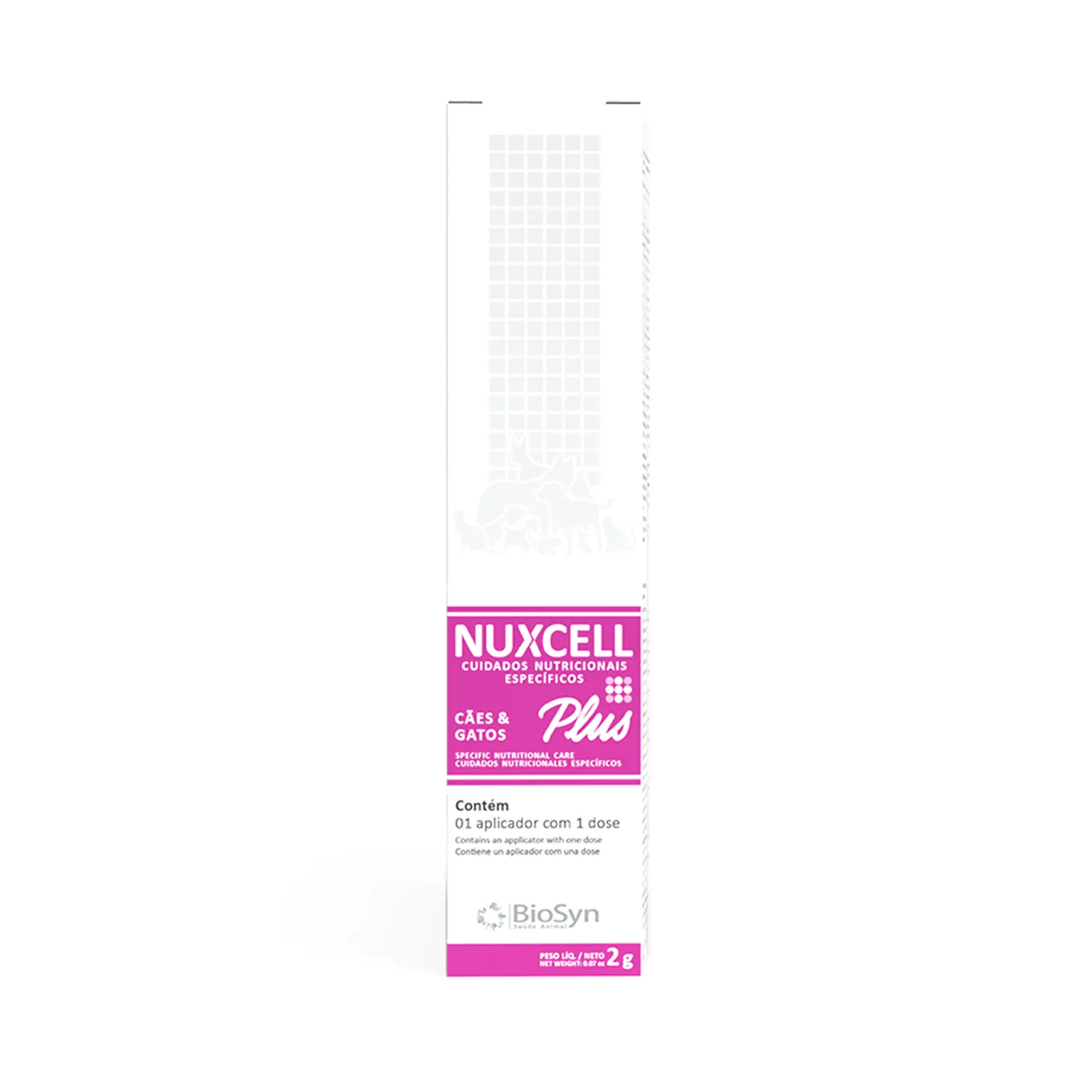 Suplemento Nuxcell Plus para Cães e Gatos - Imagem 3